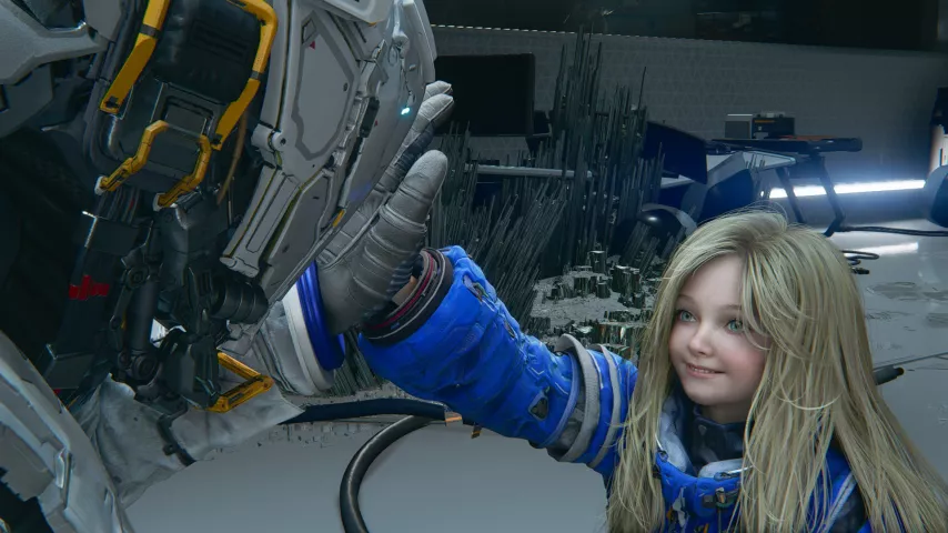 Pragmata обзор: отношения между героями