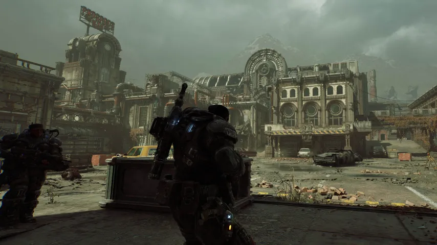 Gears of War: E-Day — возвращение в Калону на поезде, Акт 5