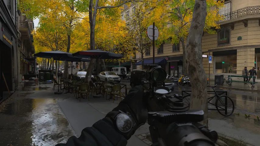 Открытый мир за южнокорейского лазутчика в миссии «Брошенные» в Modern Warfare 4