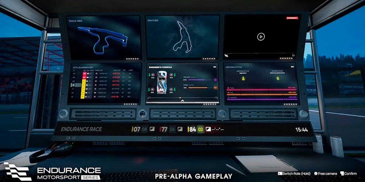 Endurance Motorsport Series: Гибрид гоночного симулятора и стратегического менеджмента