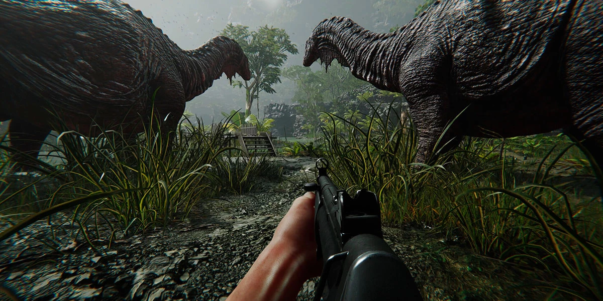 В Steam вышла обновленная демо-версия шутера про выживание на острове с динозаврами Ferocious