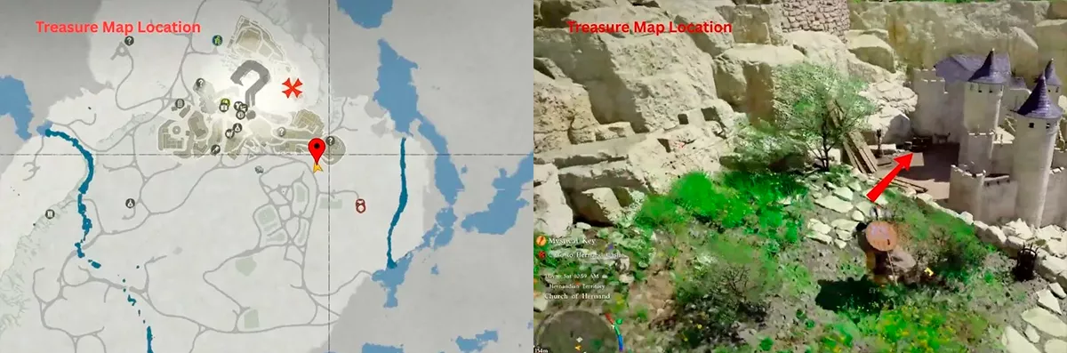 Crimson Desert — Скрытая карта сокровищ №7 (Hidden Treasure Map Piece 7)