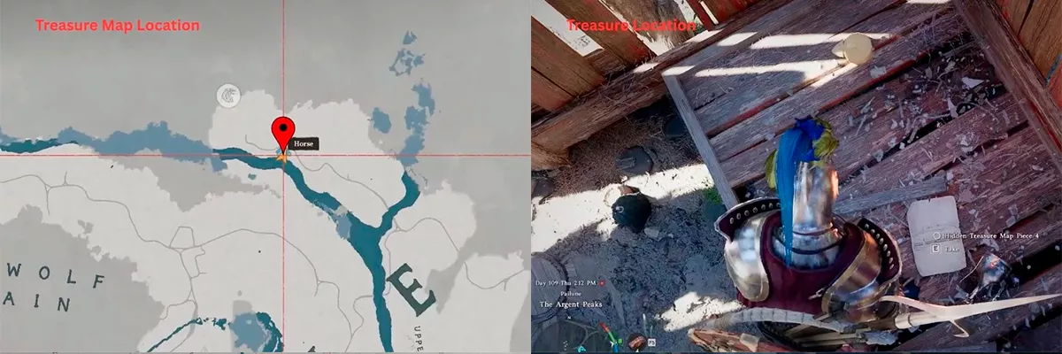 Crimson Desert — Скрытая карта сокровищ №1 (Hidden Treasure Map Piece 1)