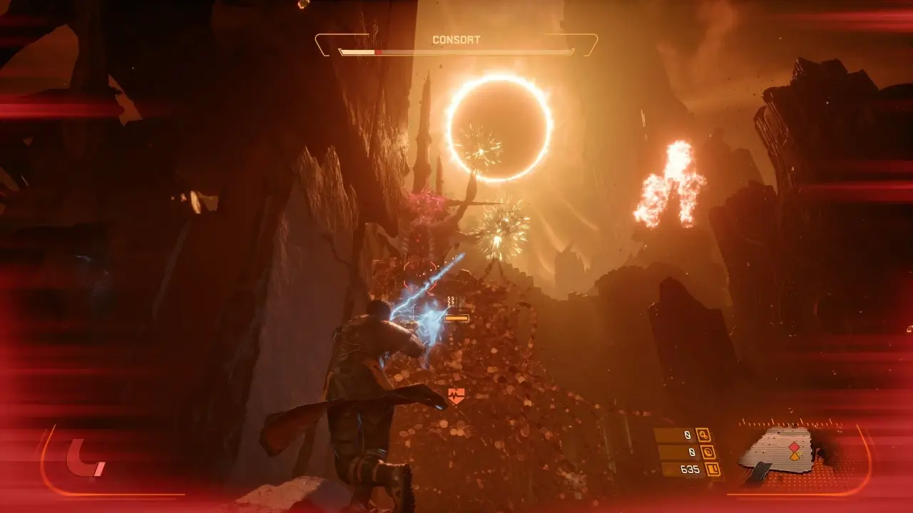 Saros: как победить босса Consort - Когда атаковать