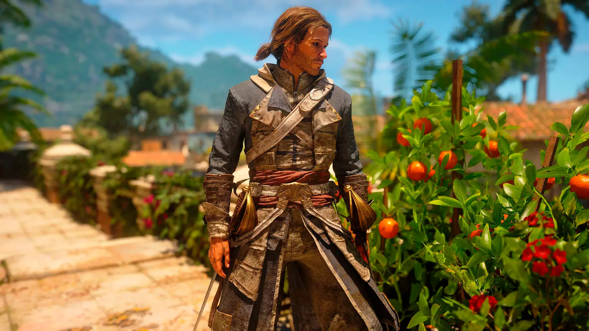 Система костюмов и амулетов в Assassin's Creed Black Flag Resynced - броня майя с амулетом Яш-Тун