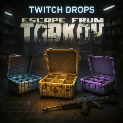 Escape from Tarkov Twitch drops 56 КЕЙСОВ СУНДУКОВ