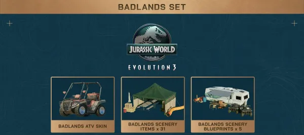 Jurassic World Evolution 3 Badlands Set (PC) Steam Standard Edition RU/CIS