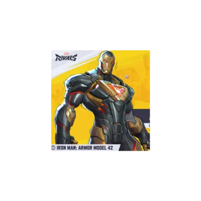 Marvel Rivals Iron man model 42 скин