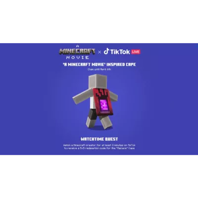 MENACE Minecraft tiktok cape  cape