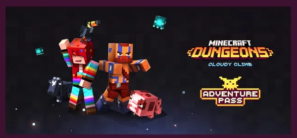 Minecraft Dungeons Cloudy Climb Adventure Pass (PC) Steam Standard Edition North America Steam Gift