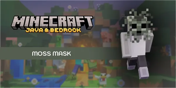 Minecraft Moss Mask (Xbox Series) Xbox Live Standard Edition Xbox Series X/S Global