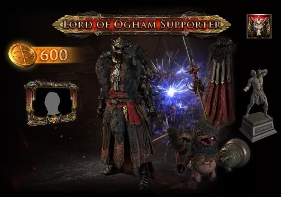 Path of Exile 2 Lord of ogham supporter pack eu