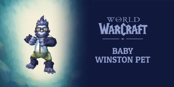 World of Warcraft Baby Winston Pet (PC) Battle.net Standard Edition Global